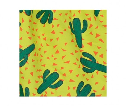 Μαγιό τύπωμα κάκτους εμπριμέ