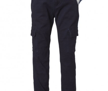 Ελαστικό παντελόνι cargo με λάστιχο στο πόδι ΑΓΟΡΙ & ΜΑΝΤΗΛΙ ΙΝΤΙΓΚΟ