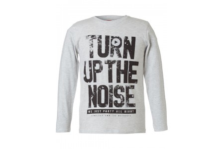 Μπλούζα με τύπωμα ΑΓΟΡΙ ΕΚΡΟΥ