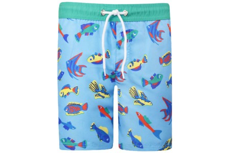 Μαγιώ/Βερμούδα με τύπωμα ψαράκια