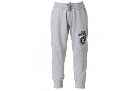 ΠΑΝΤΕΛΟΝΙ ΑΓΟΡΙ ΒΕΒΕ Βαμβακερό φούτερ  αχνούδιαστο  ΜΕΛΑΝΖΕ