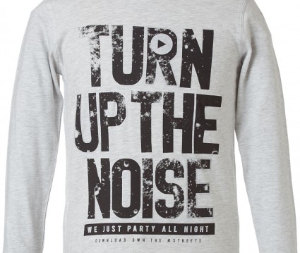 Μπλούζα με τύπωμα ΑΓΟΡΙ ΕΚΡΟΥ