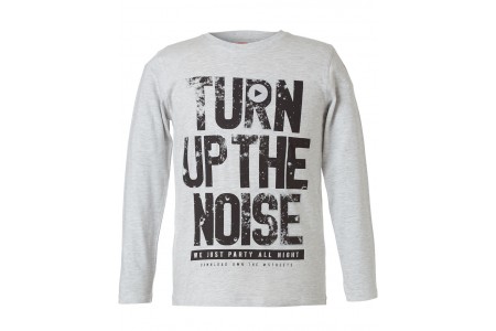 Μπλούζα με τύπωμα ΑΓΟΡΙ ΕΚΡΟΥ