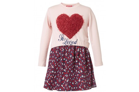 ΦΟΡΕΜΑ ΒΕΒΕ  ΕΜΠΡΙΜΕ με σχέδιο γούνινη καρδιά