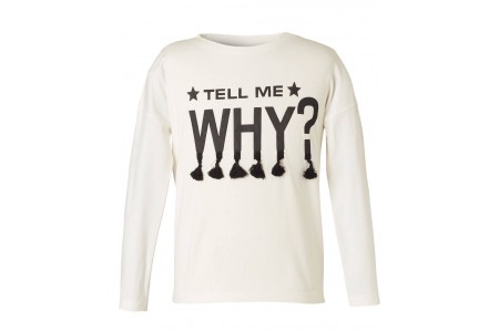   Μπλούζα με διακοσμητικά κρόσσια ΚΟΡΙΤΣΙ 